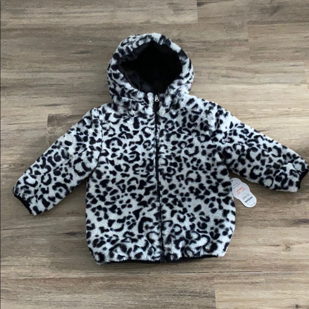 🦩BOGO FREE🦩 Reversible Fleece Print Coat